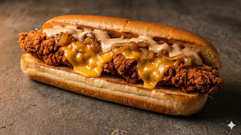 Brooklyn Sub avec tenders croustillants et cheddar